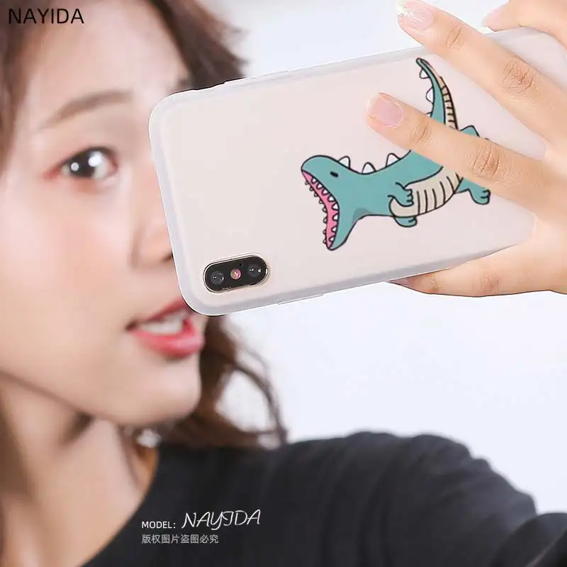 Мягкий чехол для Xiaomi 10 8 A2 A3 Cc9 Lite Mi 9se A1 6X 5X Note Pro nimal Dinosaur|Бамперы| |