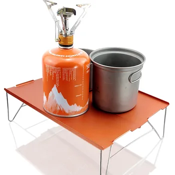 

Outdoor Folding Table Durable Aluminum Plate Portable Table Lightweight Mini Furniture For Barbecue Camping Picnic Hiking