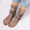 Fashion Dot Socks Women Transparent Mesh Long Socks Thin Lace Socks Dress Tulle Socks Ankle  Streetwear calcetines ► Photo 1/6