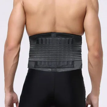 

Adjustable Waist Support Brace Belt Double Lumbar Lower Waist Back Pain Relief Magnetic Therapy Waist Support For Sports