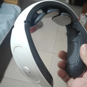 

Intelligent Battery upgrade version Neck Massager Infrared Heating Pain Tool Health Care Relaxation Cervical Massager