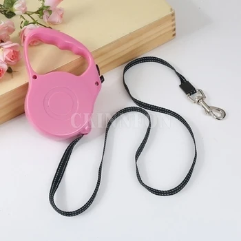 

50PCS 3 Meter Retractable Pet Walking Leading Rope Dog Belt Collar Dog Leashes Walking Dog Extending Traction Rope