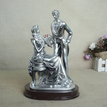 

Nordic Love Couple Character Statue Resin Abstract Human Figurine Home Decoration Accessories Character Sculpture Desktop Crafts