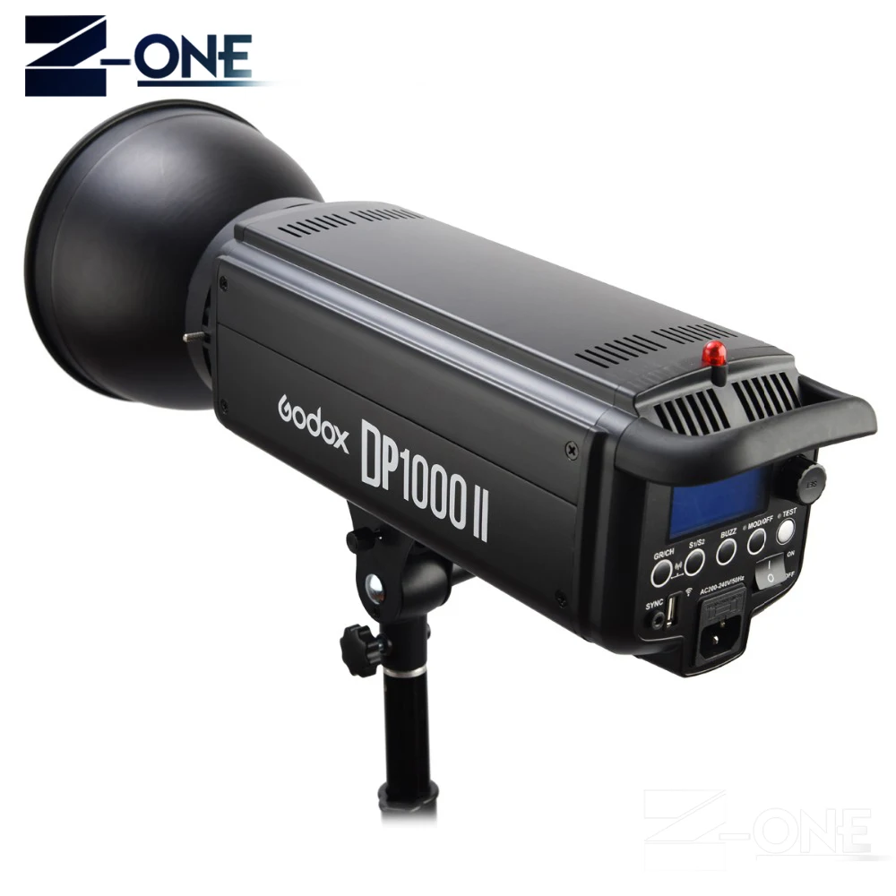 Godox DP1000II 1000Ws GN92 профессиональная студийная стробоскоп со встроенным Godox 2,4G Беспроводная система X предлагает профессиональную съемку