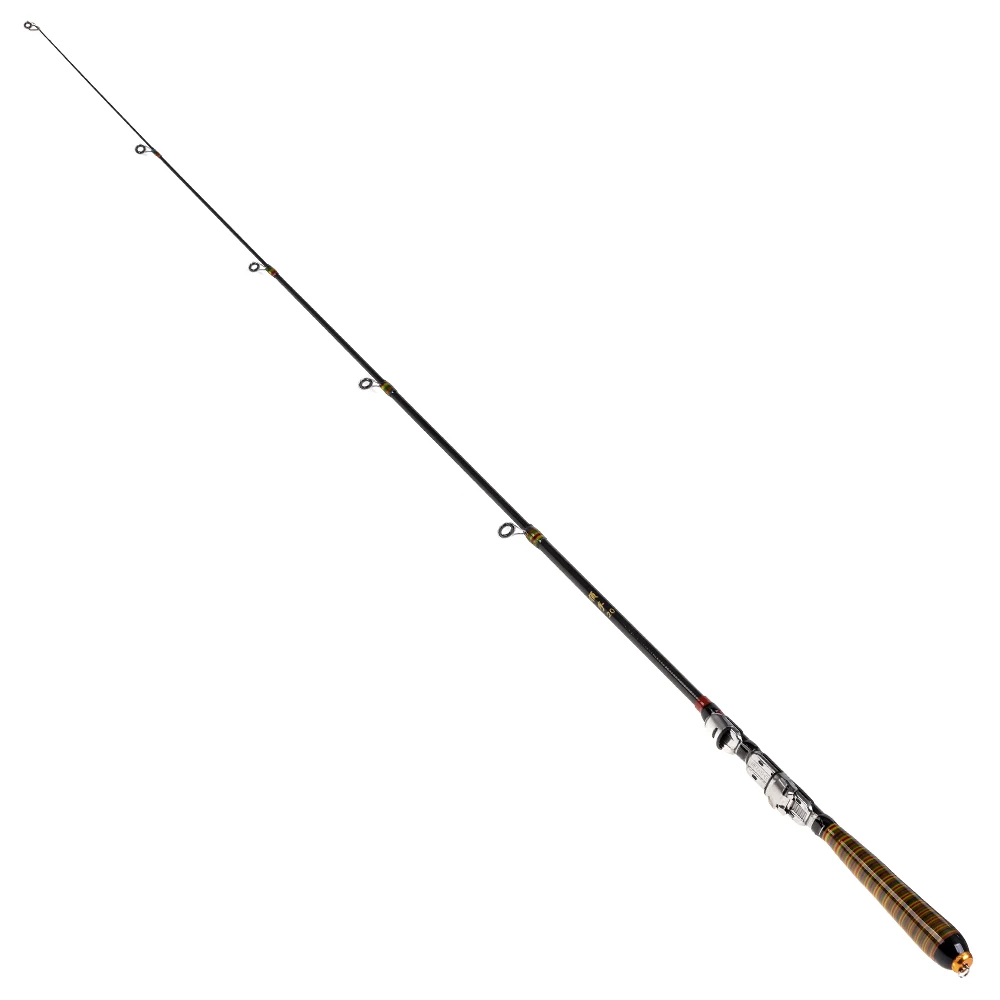 

1.2M 3.94FT Telescopic Fishing Rod Travel Spinning Fish Hand Fishing Tackle Sea Rod Lure Rod Raft Pole Carbon Fiber