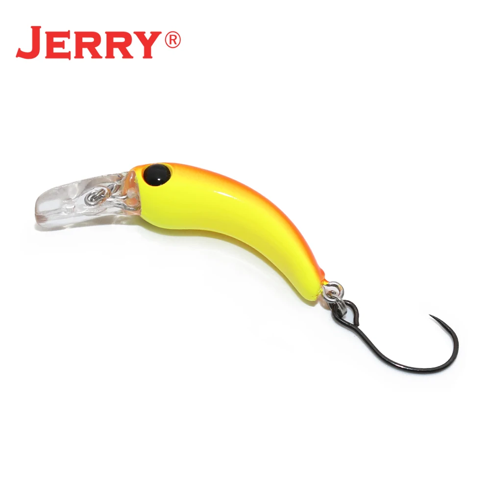 Jerry Shuagui Ultralight Crankbait Wobbler Lure Micro Area Trout Spinning  Perch Bass Plug Bait 30mm1.2g Freshwater Pesca Fishing