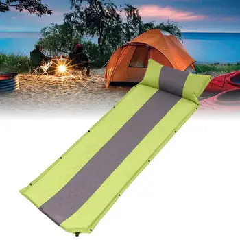 

Moisture proof Compact Portable Inflatable Automatic Sleeping Pad Air Mattress for Camping Backpacking Traveling