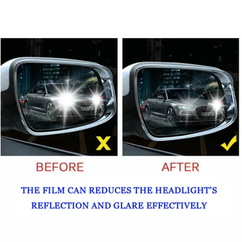 

Anti-Fog Waterproof Car Rearview Side View Wing Mirror Protector Film 100*145MM
