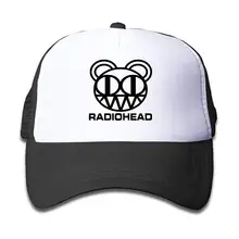 TSDFCRadiohead логотип прекрасный логотип музыкальной группы Дальнобойщик шляпа бейсбольная Кепка сетка Кепка черная для мальчиков и девочек
