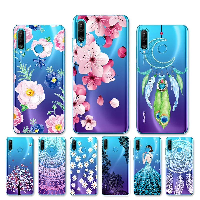 Прозрачный чехол для Huawei P30 Lite силиконовый P20 P40 Pro P Smart 2019 2021 Honor 10X Lite|Бамперы| |