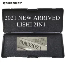 QSUPOKEY 2021 nowa dostawa oryginalne narzędzie do naprawy LiShi 2w1 narzędzia ślusarskie Ford2021 dla nowego forda