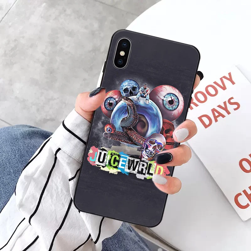 Maiyaca Juice WRLD TPU чехол для телефона Apple iPhone 6 6S 7 8 Plus 5 5S SE X Xs 11 Pro Max XR силиконовый мягкий чехол