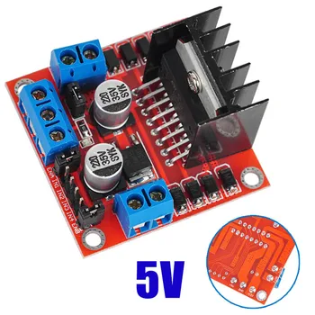 

1pc Durable L298N DC Stepper Motor Driver Module Dual H Bridge Control Board for Arduino DIY Car Robot Dual H Bridge
