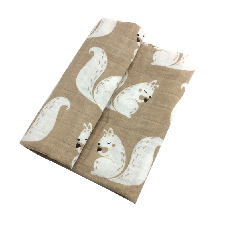 CFSS New Baby Blanket Newborn Soft bamboo fiber Baby Blankets Muslin Swaddle Wrap Feeding Burp Cloth Towel Scarf Baby Stuff - Цвет: CFSS