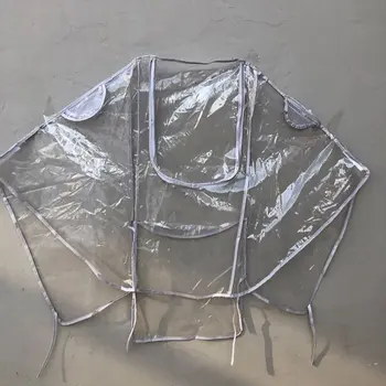 

Universal Design Baby Stroller Raincover Universal Pushchair Pram Buggy Rain Cover Transparent Rain Cover