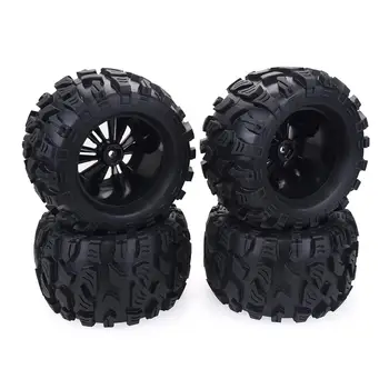 

4PCS 1/10 Truck Wheels Tires for HPI HSP Savage XS TM Flux ZD Racing LRP