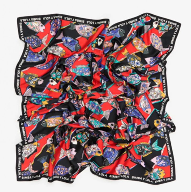 

2020 Women's Scarf Spring Scarf Elegant Printed Kerchief Multi-Function Beach Towel