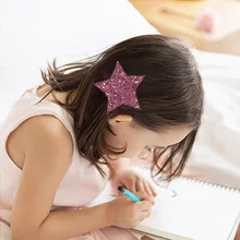 Детские заколки из Южной Кореи; милая повязка на голову с блестками и звездами; головной убор принцессы для маленьких девочек; аксессуары для волос для девочек-студентов