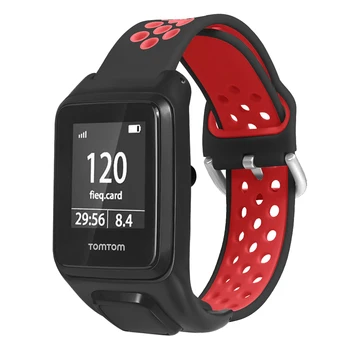

Watchband For Huami Tomtom Runner 3 Tomtom Adventurer Band Silicone Watch Strap For Huami Tomtom Runner 3 Replacement Wristband