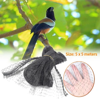 

Fish Pond Black Hunting Barrier Garden Plant Anti Bird Netting Wear Resistant Agriculture Tool Reusable PE Mesh Pest Control