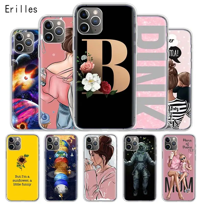 

Phone Case For iPhone SE 2020 Cartoon Back For Apple iPhone SE 2020 Phone Cover Capa Soft Shell Silicone Coque Full Protective