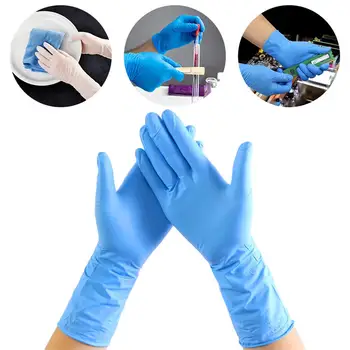 

12 Inch Disposable Glove Rubber Protective Waterproof Non-toxic Anti-corrosion Gloves For Home Beautician Painting Cleaning