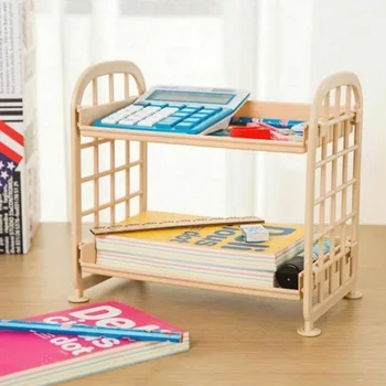 

2020 HOT Storage Holders Racks Creative Plastic Square Storage Racks Kitchen Bathroom Storage Organizer Shelf Rack 2 Layers