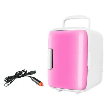 

Car Heating And Cooling Box Home Car Dual Purpose 4L Mini Refrigerator Car Refrigerator Thermal Insulation