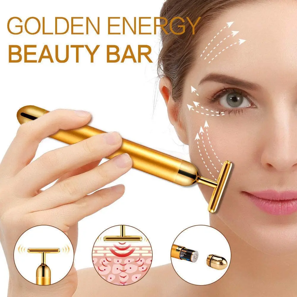 Multi-function Beauty Care Device 24k Facial Massage Stick