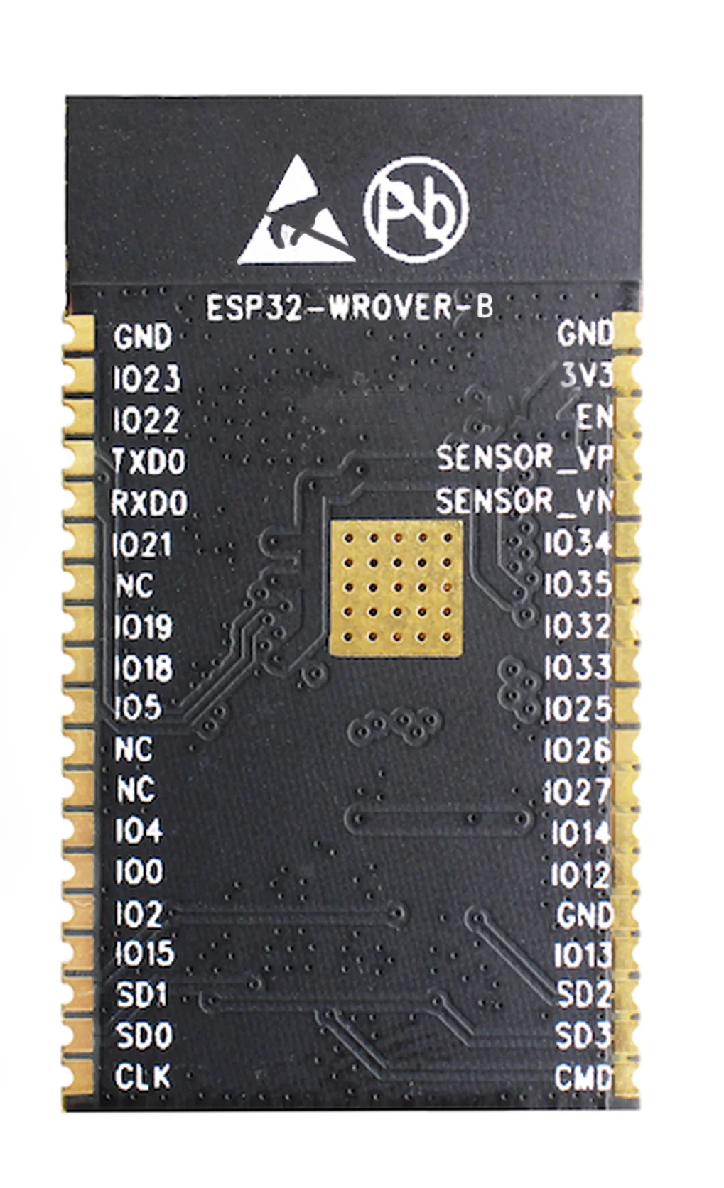 ESP32-WROVER-B PCB на бортовой антенне 4MB SPI Flash и 8MB PSRAM International Edition