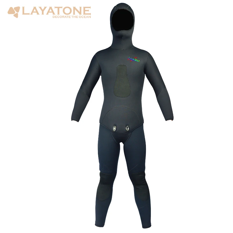LayaTone 7 мм Неопреновая Балаклава Гидрокостюмы Подводное плавание с аквалангом