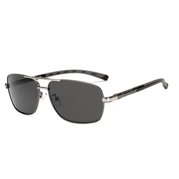 

Men Polarized Hd Sunglasses Driving Goggles Metal Frame Round Classic Simple Style Uv400 2019