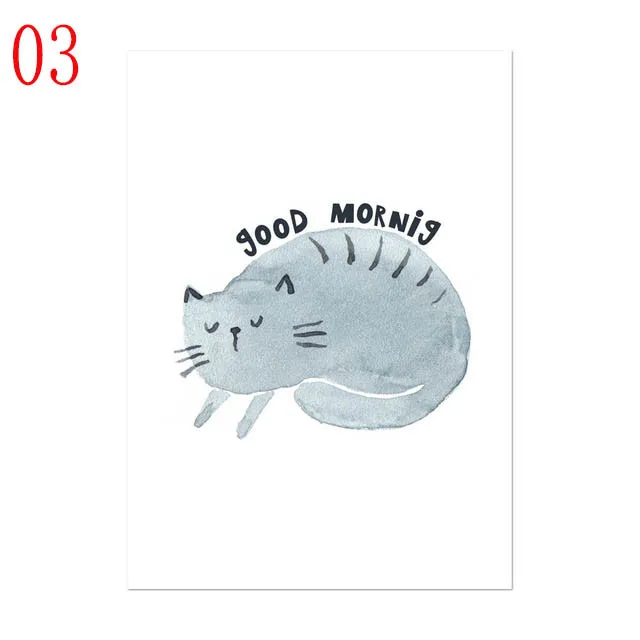 Cartoon-Cat-Shoes-Flower-Teapot-Pictures-Modern-Impressionism-Nordic-A4-Poster-Wall-Canvas-Art-Print-Painting.jpg_640x640 (2)