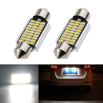 

2X Dome Festoon 3014 Error free License Number Plate Light For Audi A2 A3 A4 A5 A6 A7 A8 Q5 Q7 R8 RS4 RS5 RS6 RS7 TT 8L 8P B5 B6