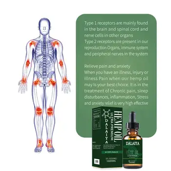 

Pure Organic Hemp CBD Oil 10000mg Bio-active Hemp Seeds Extract For Pain Anxiety Relief Reduce Sleep Oil Essence Drop Bette A5G1