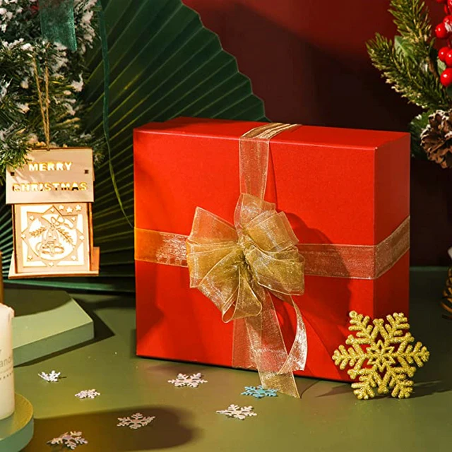 WedDecor Ruban Taupe Pour Emballage Cadeau, 40 Mm X 10 M