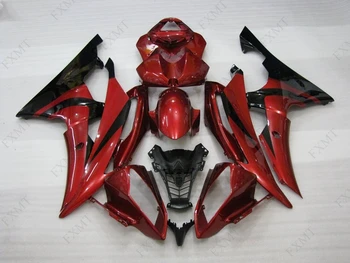 

for YAMAHA YZFR6 2015 Fairing Kits YZF600 R6 10 11 Abs Fairing YZFR6 2008 - 2015 Fairing Pearl Red Black