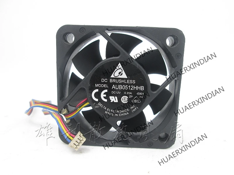 

Original NEW 5CM 5015 AUB0512HHB-E081 12V 0.20A 4wire Motor protection cooling Fan high quality