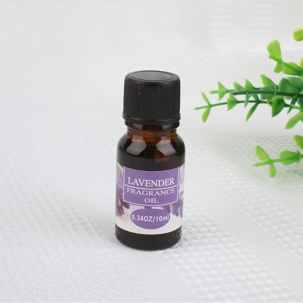 Растительное ароматерапевтическое ароматическое масло 10 мл очиститель воздуха Чистый уход за кожей чистый спа - Цвет: lavender