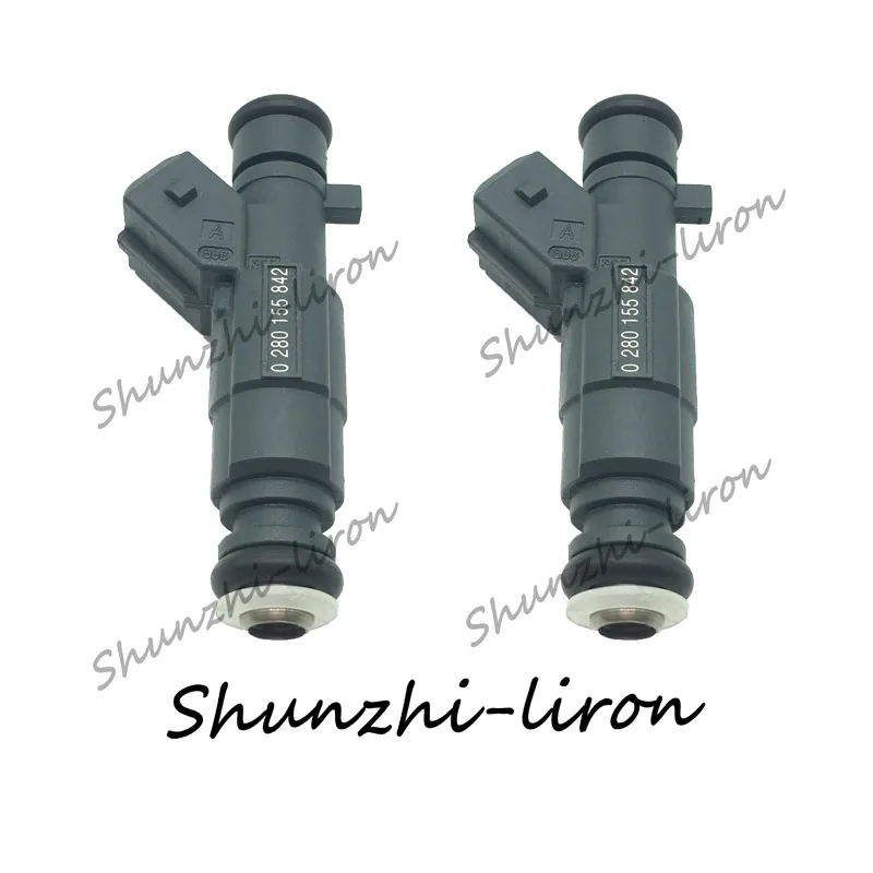 2 шт. топлива игла распылителя форсунки для PEUGEOT 106 306 Citroen Saxo Xsara 1,6 0280155842 0 280 155 842