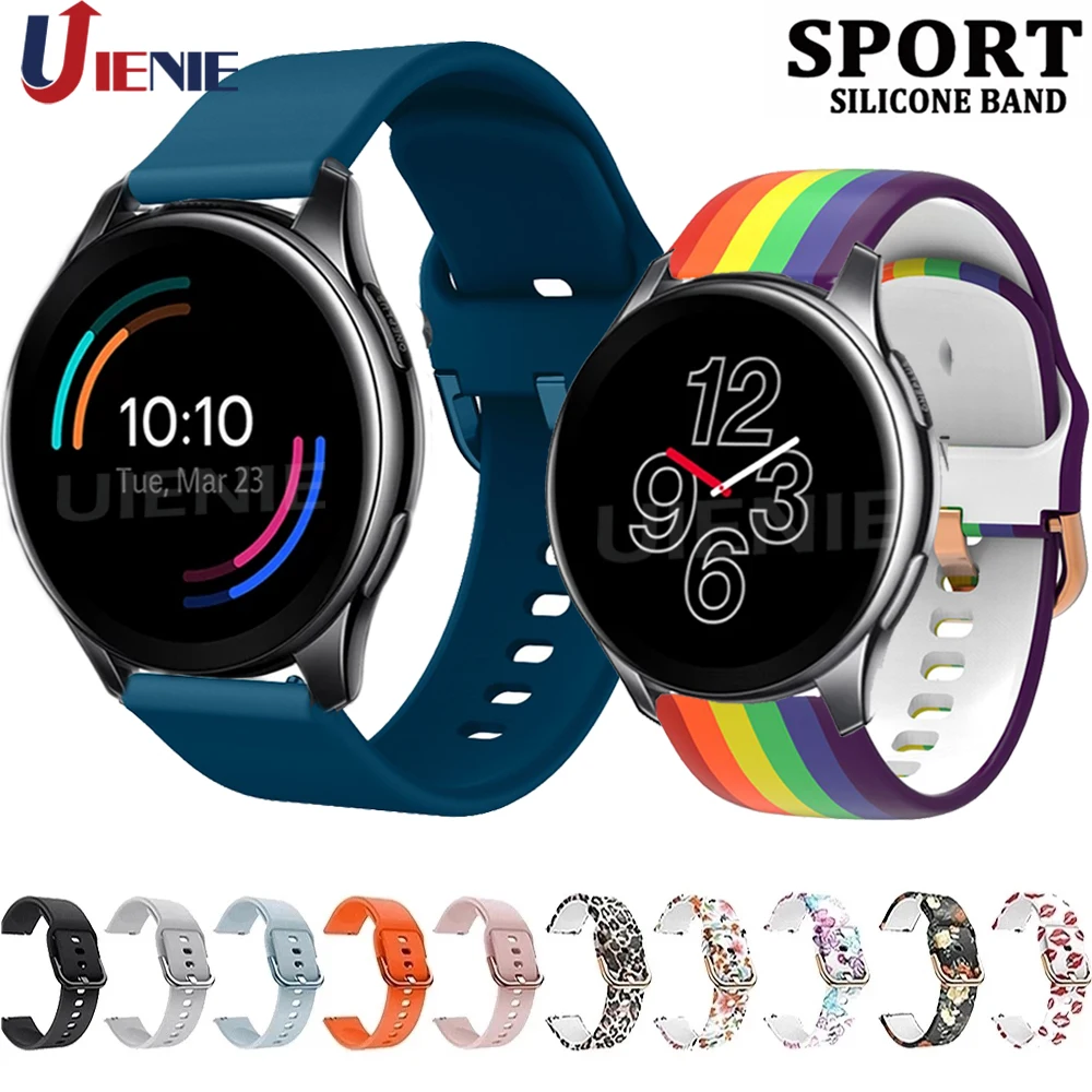Cinturino In Silicone Per Oneplus Cinturino Per Orologio Da Polso Smart Watch Bracciale 22Mm Cinturino Sportivo Per One Plus Watch Correa