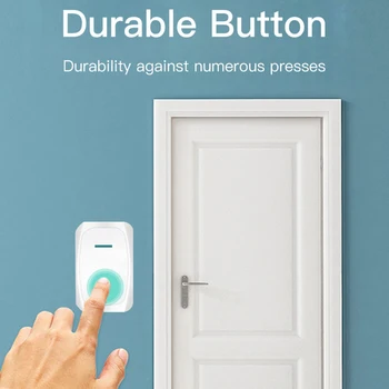 

Intelligent Wireless Doorbell Home Welcome Doorbell FIWI Smart Doorbell Switch APP Remote Control Door Bell Multiplayer Control