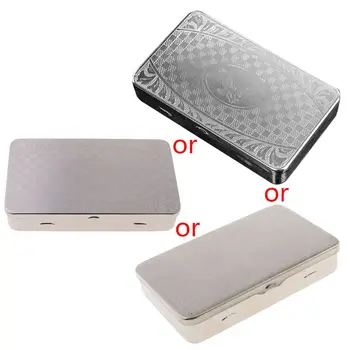 

Thin American Eagle Metal Cigarette Case Boxes Automatic Cigarette Tobacco Case Jy24 20 Dropship