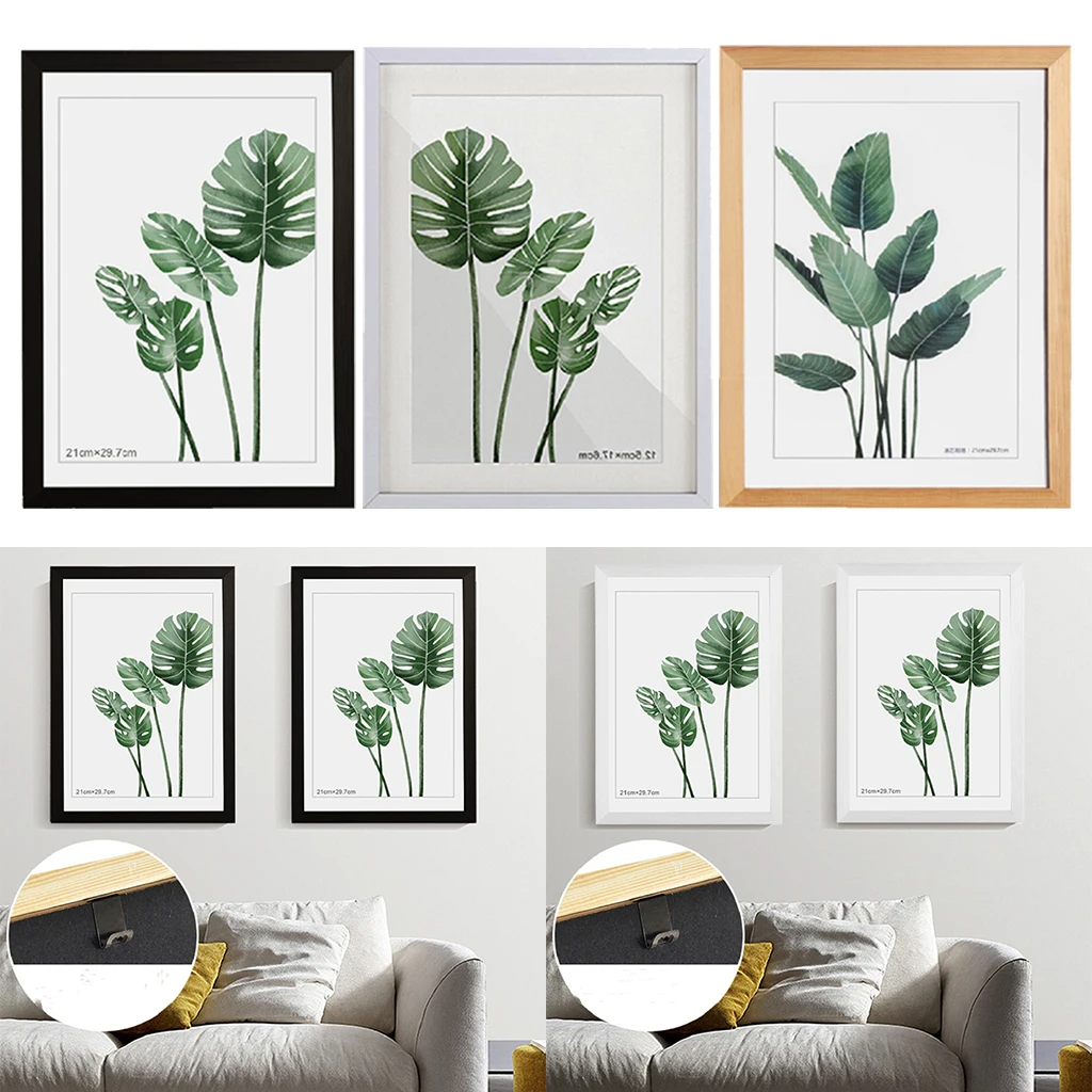 Simple Wooden Frame A3 Black White Color Picture Photo Frames for Wall picture frames wall photo frame home decor