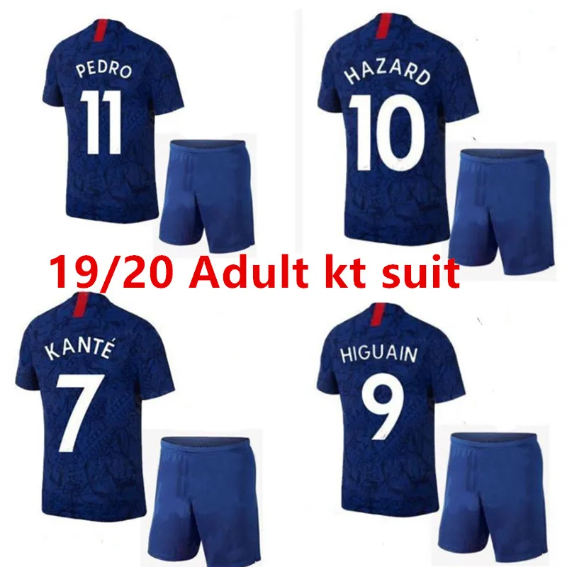 2019 HAZARD KANTE 19 20 Chelsea футбольные Трикотажные изделия для дома и отдыха комплект