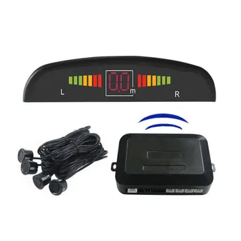 

LQW-3 Wireless Parking Radar LED Display Car Parking Sensor Alarm Car Parktronic Assistance Monitor System Detector