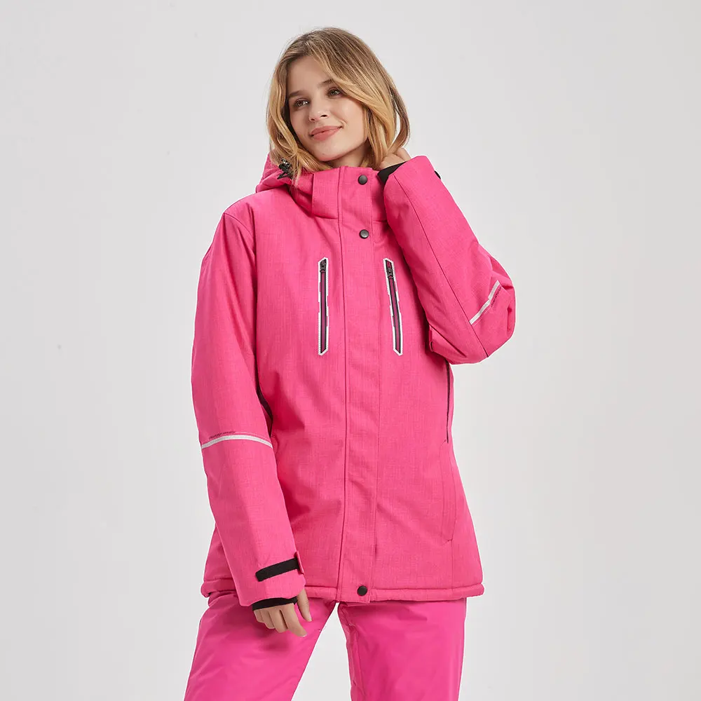Snowboard Suits Women Winter Windproof Waterproof Female Ski Jacket and Snow Pants Sets Super Warm Brands Women Ski Suit Brands