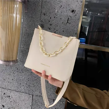 

France Textured Popular Bag Female 2020 New Style Fashion Summer Hipster Versatile INS Online Celebrity Shoulder Bag Bucket U
