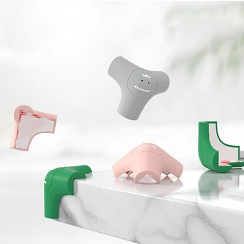 

Silicone Spherical Safety Cartoon Anti-collision Corner Children Anti-collision Corner Baby Desktop Protection Buffer Anti