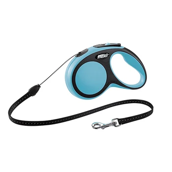 

FLEXI FLEXI COMFORT CORD - Flexi rope leash for animals roulette, 8 m, the amount of S, the blue